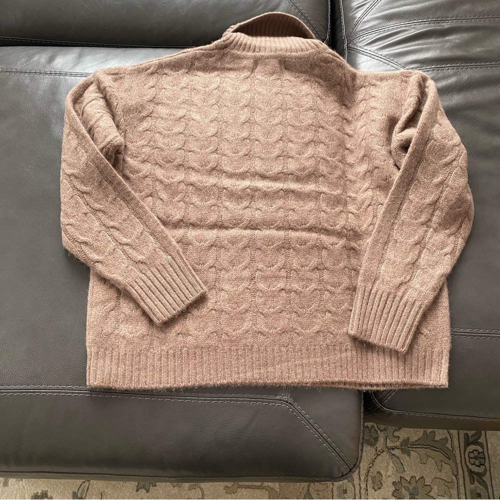 NWT Magaschoni Women's Cashmere Turtleneck Sweater - Picture 3 of 10